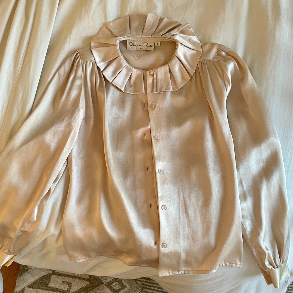VINTAGE OSCAR DE LA RENTA BLOUSE